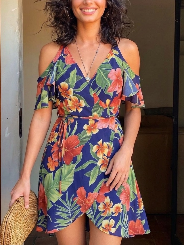 Privacy Please X Revolve | Delta Floral Mini Dress Sz S